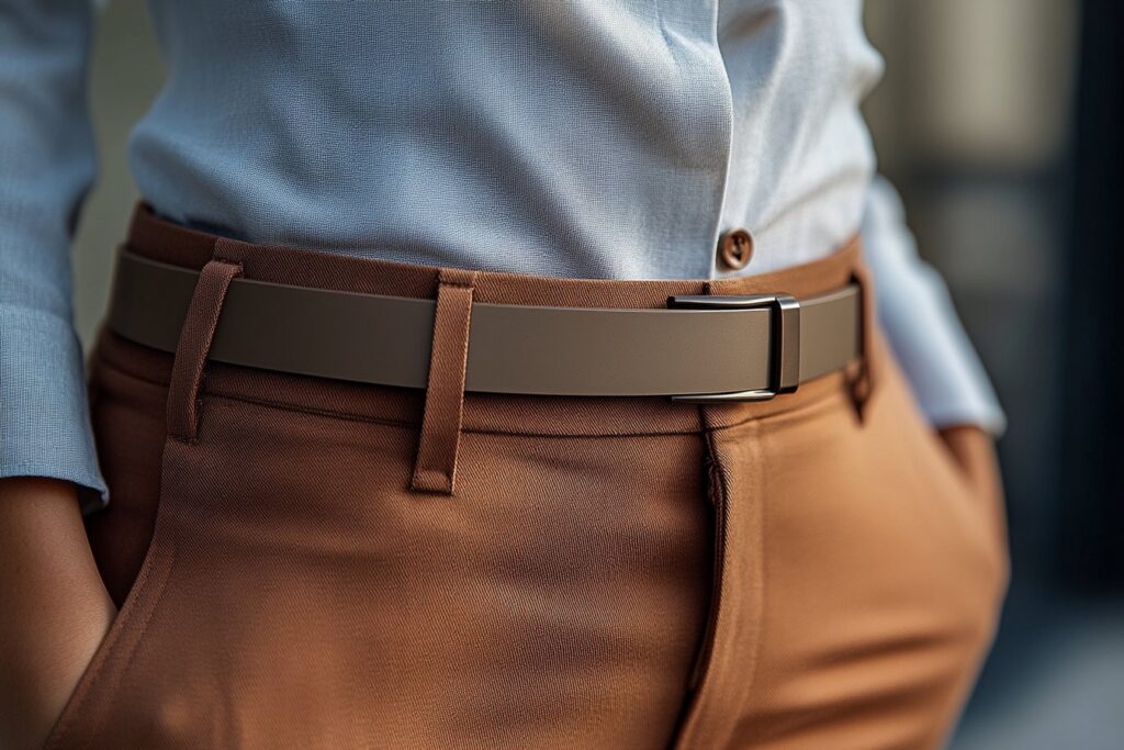 Ceinture sans boucle : le confort au quotidien