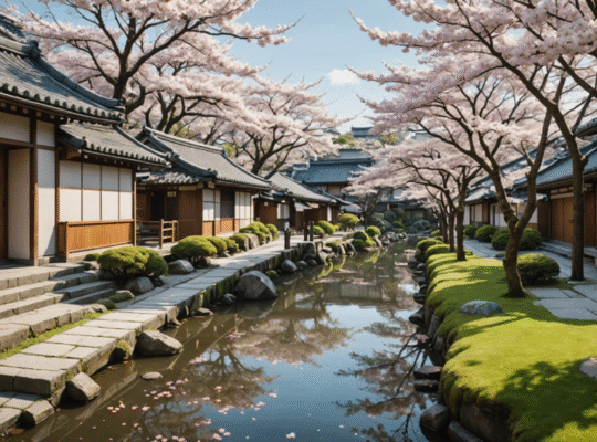 Bien-être quotidien à Osaka avec promenades calmes et souvenirs apaisants
