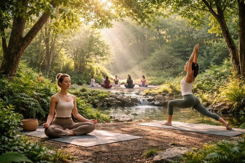 découvrez comment adopter un mode de vie bien-être grâce au yoga, à la méditation et aux retraites vipassana pour retrouver sérénité et équilibre intérieur.