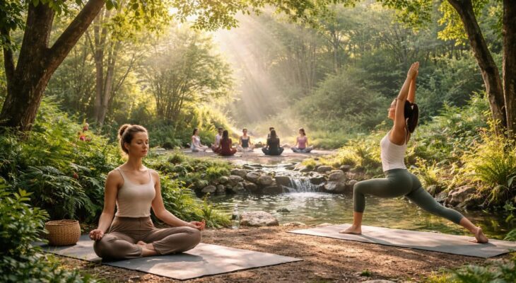 Adopter les loisirs bien-être avec le yoga, la méditation et des retraites Vipassana