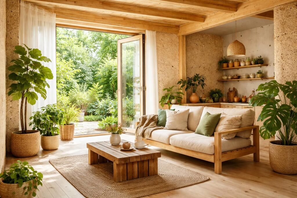 Choisir un logement sain avec matériaux écologiques et ventilation naturelle pour bien vivre