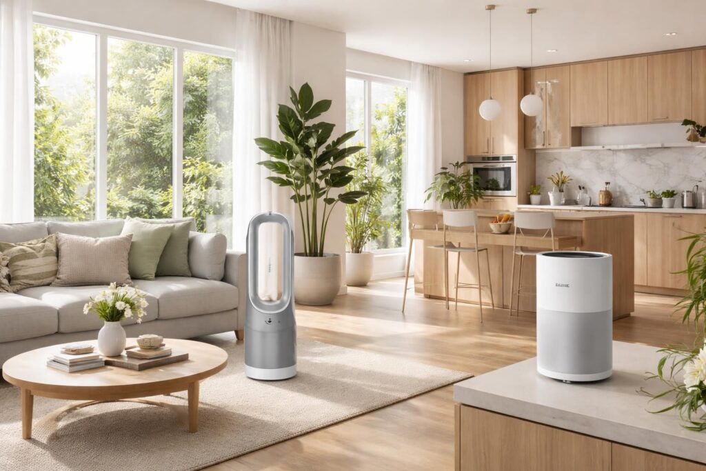 Créez un environnement sain chez vous avec des purificateurs Dyson et Philips