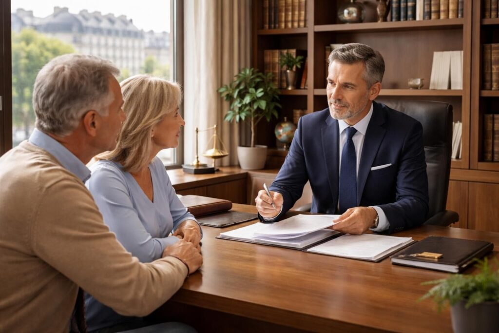 confiez la gestion de vos droits de succession à un notaire qualifié près de chez vous pour un accompagnement personnalisé et sécurisé.
