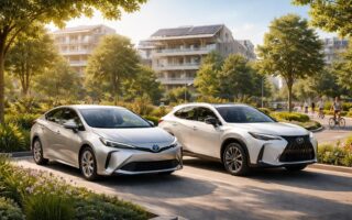 Les voitures hybrides pour un mode de vie sain avec les Toyota Prius et Lexus UX pour réduire les émissions