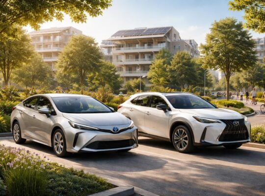 Les voitures hybrides pour un mode de vie sain avec les Toyota Prius et Lexus UX pour réduire les émissions
