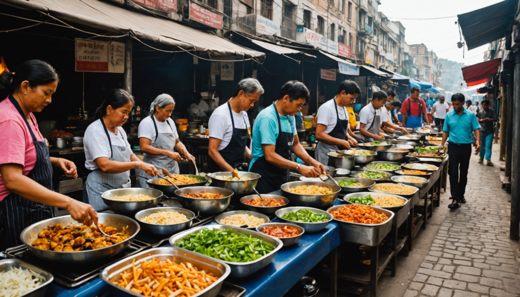 Manger mieux en voyage : marchés & plats simples