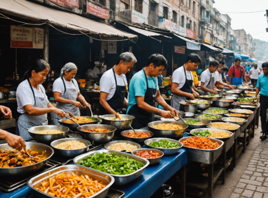 Manger mieux en voyage : marchés & plats simples