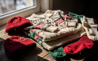 Pulls de noël, bonnets et chaussettes : les détails mode qui créent la magie des fêtes