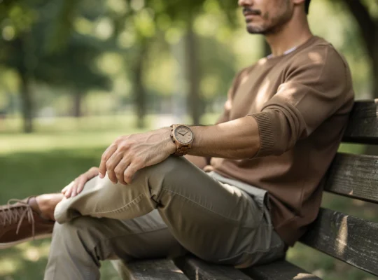 Le retour du naturel : pourquoi les hommes stylés craquent pour les montres en bois