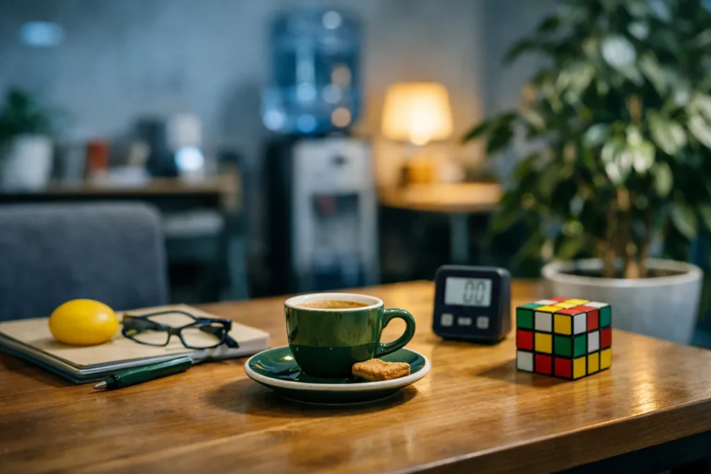 Les micro-pauses font plus que la longue pause de midi